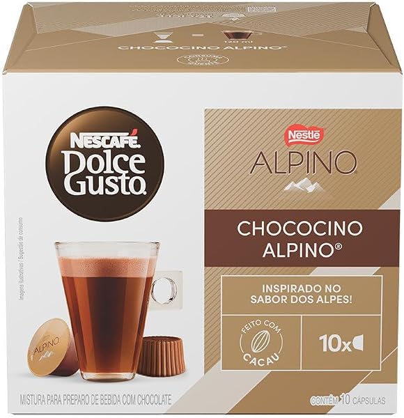 Café em Cápsula Alpino Dolce Gusto