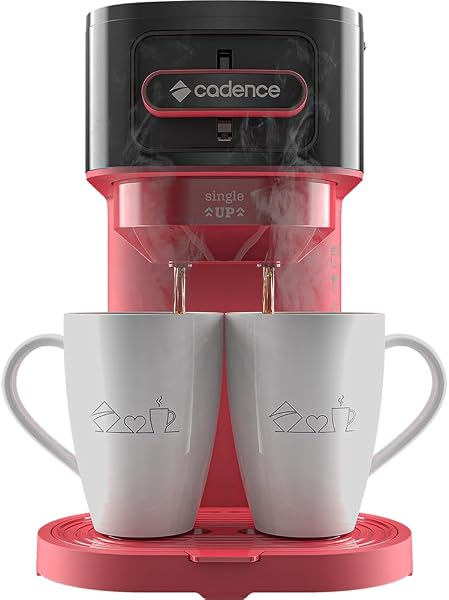 Cafeteira Elétrica Individual Cadence Single Up com 2 Copos