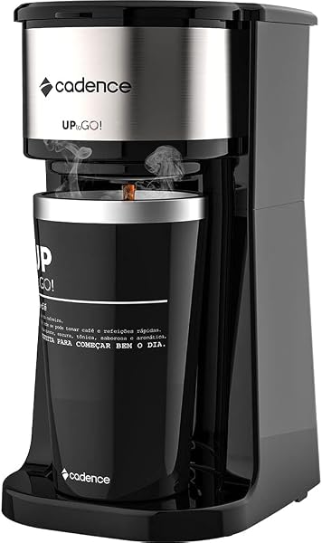 Cafeteira Elétrica Individual Cadence To Go com Copo Térmico