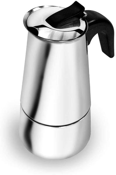 Cafeteira Italiana em Inox 6 Xícaras com Filtro Permanente