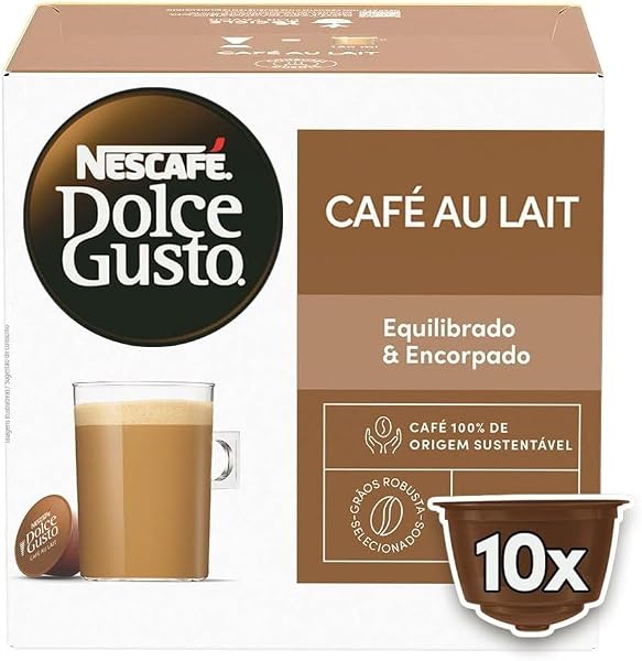 Cápsulas Nescafé Dolce Gusto Café au Lait