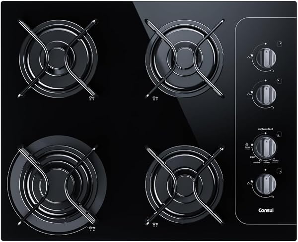 Cooktop 4 Bocas a Gás Consul CD060AE