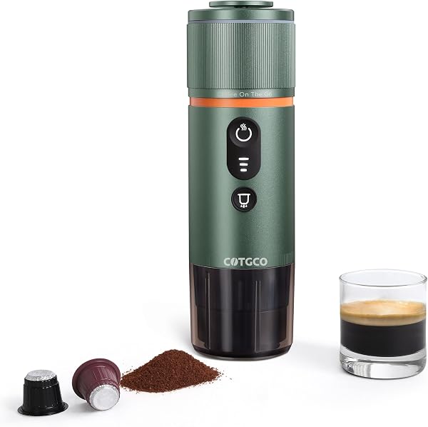 Máquina de Café Expresso Portátil Cotgco com Aquecimento